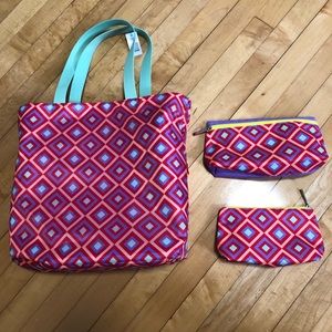 Clinique Makeup Tote and Bag